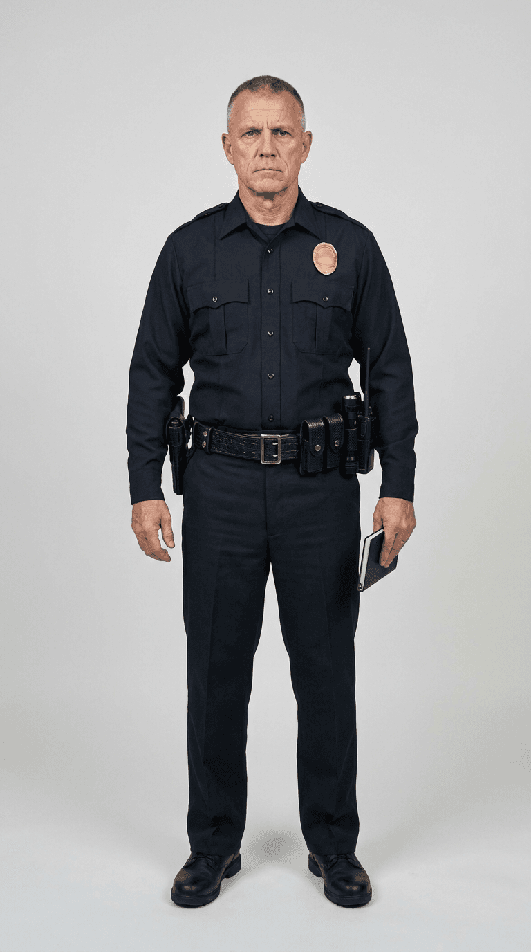 Cops At The Door — Film your front door or entryway and we'll add the officer who "got a call about this address." Send it to dad.